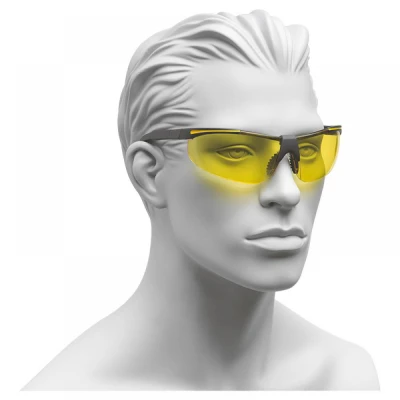 Ochelari pentru vizitatori  91708/SA / Rock Safety / Cu lentile galbene