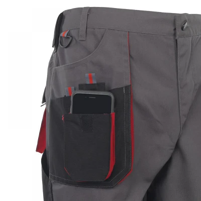 Pantaloni cu talie inalta RPDN / Rock Safety / Pantaloni salopeta talie