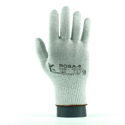Manusi POLYAMIDE ROSA Antistatic / JS Gloves / ESD