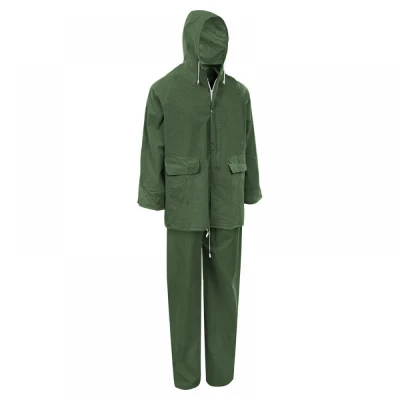 Pantaloni talie inalta si geaca PVC / Rock Safety / Impermeabila