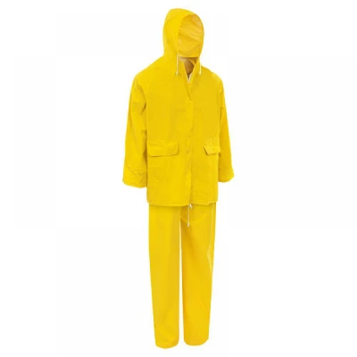 Pantaloni talie inalta si geaca PVC / Rock Safety / Impermeabila