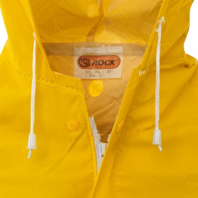 Pantaloni talie inalta si geaca PVC / Rock Safety / Impermeabila