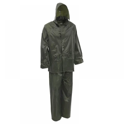 Costum de ploaie poliester/PVC / Rock Safety / Impermeabila