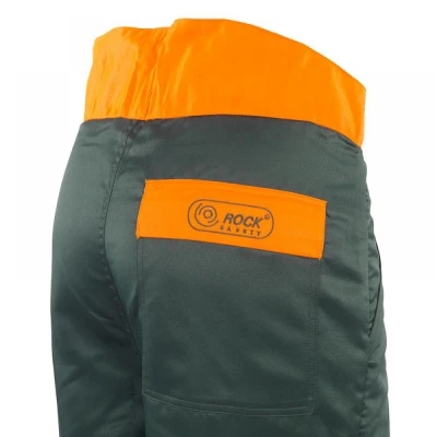 Pantaloni talie inalta, fierastrau cu lant TG001 / Rock Safety / Pentru forestieri