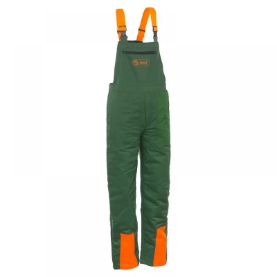 Pantaloni cu pieptar, fierastrau cu lant WOODCUTTE / Rock Safety / Pentru forestieri