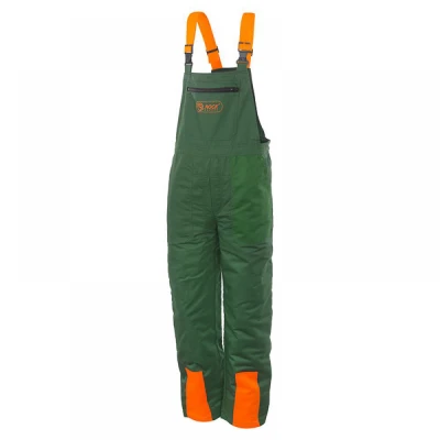 Pantaloni cu pieptar, fierastrau cu lant WOODCUTTE / Rock Safety / Pentru forestieri