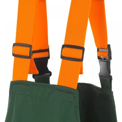 Pantaloni cu pieptar, fierastrau cu lant WOODCUTTE / Rock Safety / Pentru forestieri