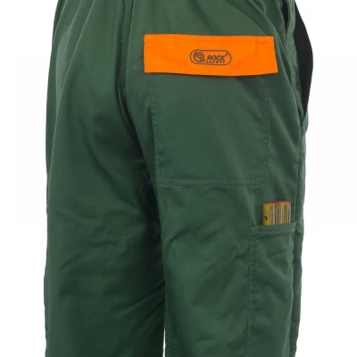 Pantaloni cu pieptar, fierastrau cu lant WOODCUTTE / Rock Safety / Pentru forestieri