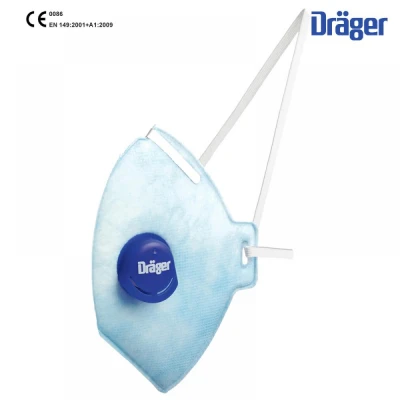 1720 V / Dräger / Semimasti simple cu supapa FFP2