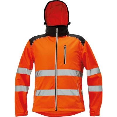 Jacheta softshell KNOXFIELD HI-VIS / Cerva / Reflectorizanta