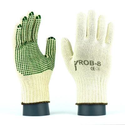 Manusi COTTON ROBV / JS Gloves / Textile impregnate in PVC