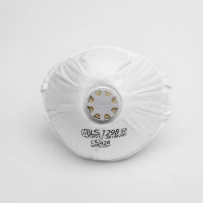 Semimasca FFP2 BLS129BW / Lacuna / Semimasti simple cu supapa FFP2