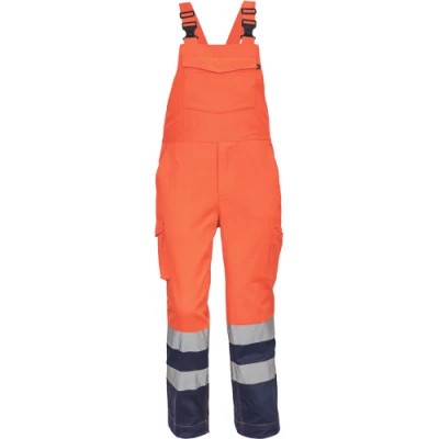 Salopeta cu poieptar HI-VIS LORCA / Cerva / Reflectorizanta