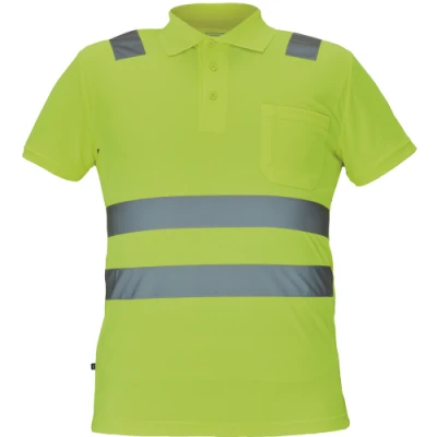 Tricou polo HI-VIS JAEN / Cerva / Reflectorizanta