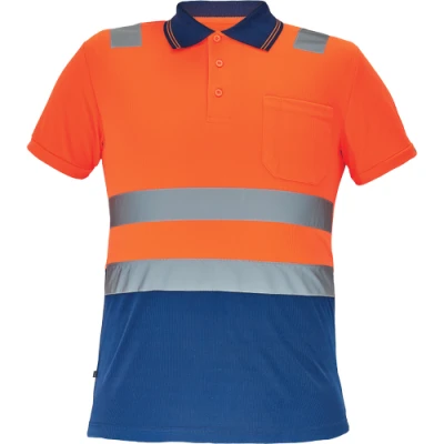 Tricou polo HI-VIS CADIZ / Cerva / Reflectorizanta
