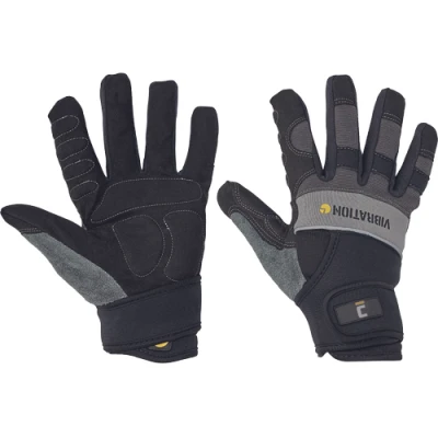 Manusi NIGRA / Cerva / Piele sintetica cu textil