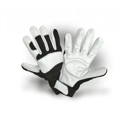 Manusi de protectie 2140 / VM Footwear / Piele cu textil
