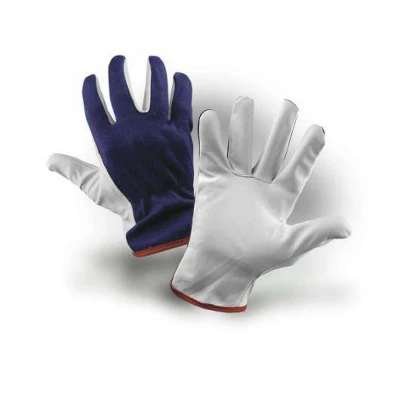 Manusi de protectie 3040 / VM Footwear / Piele cu textil