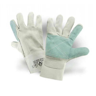 Manusi de protectie E1/07 / VM Footwear / Piele cu textil