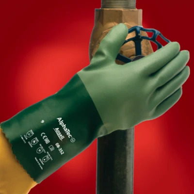 Manusi AlphaTec® 08-352 / Ansell / Antichimice din neopren