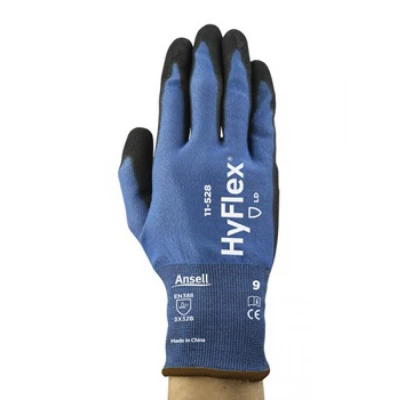 Manusi HyFlex® 11-528 / Ansell / Textile impregnate in nitril