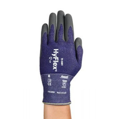 Manusi HyFlex® 11-561 / Ansell / Textile impregnate in nitril