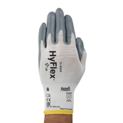 Manusi HyFlex® 11-800 / Ansell / Textile impregnate in nitril