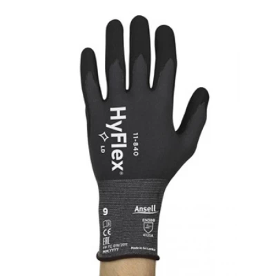 MAnusi HyFlex® 11-840 / Ansell / Textile impregnate in nitril