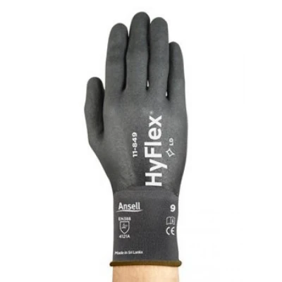 Manusi HyFlex® 11-849 / Ansell / Textile impregnate in nitril