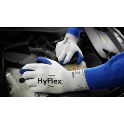 Manusi HyFlex® 11-953 / Ansell / Textile impregnate in nitril