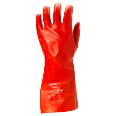 Manusi AlphaTec® 15-554 / Ansell / Antichimice din vinyl