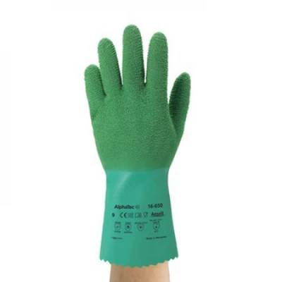 Manusi AlphaTec® 16-650 / Ansell / Antichimice din latex