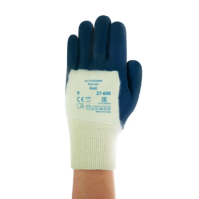 Manusi ActivArmr® Hycron® 27-600 / Ansell / Textile impregnate in nitril