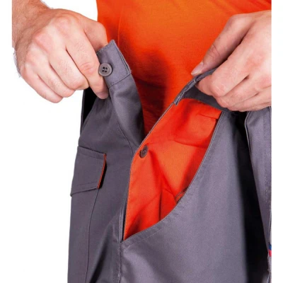 Salopeta cu pieptar DESMAN / Cerva / Pantaloni salopeta cu pieptar