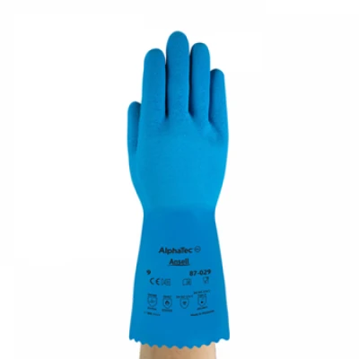 Manusi AlphaTec® 87-029 / Albatros / Antichimice din latex