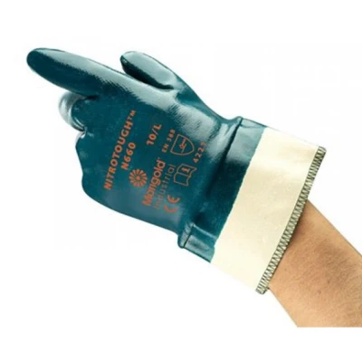 Manusi NITROTOUGH™ N660 / Ansell / Textile impregnate in nitril