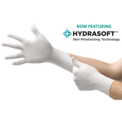 Manusi MICROFLEX® Soft White Nitrile TQ-601 / Ansell / Unica folosinta