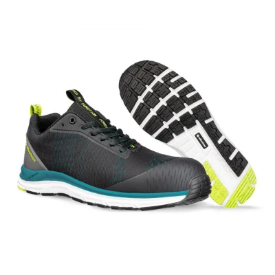 Pantofi AER55 IMPULSE BLACK BLUE LOW S1P ESD HRO S / Albatros / Pantofi protectie S1P