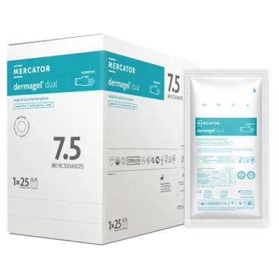 Mănuși dermagel® dual / Mercator / Chirurgicale, medicale