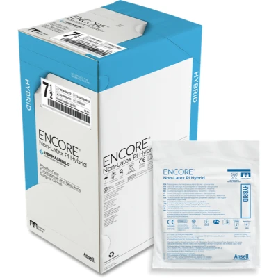 Mănuși chirurgicale Encore® Non-Latex PI Hybrid / Mercator / Chirurgicale, medicale