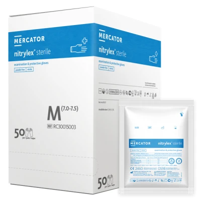 Mănuși nitrylex® sterile / Mercator / Chirurgicale, medicale