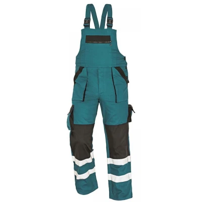 Salopeta cu pieptar de iarna MAX RFLX / Cerva / Pantaloni vatuiti, de iarna, hi-vis, reflectorizanti