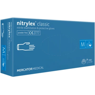 Mănuși nitrylex® classic violet / Mercator / Unica folosinta
