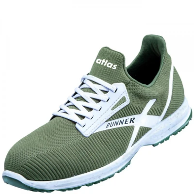 Pantofi de protecție din materiale reciclate RUNNER 75 ESD S1P SRC (69400) / Atlas / Pantofi protectie S1P