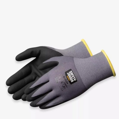 Mănuși de protecție ALLFLEX 4131A / Safety Jogger / Textile impregnate in nitril