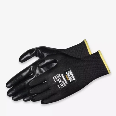 Mănuși de protecție SUPERPRO 4121X / Safety Jogger / Textile impregnate in nitril
