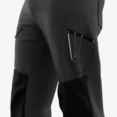 Pantaloni de lucru Cargo MAPLE pentru bărbați / Safety Jogger / Pantaloni salopeta talie
