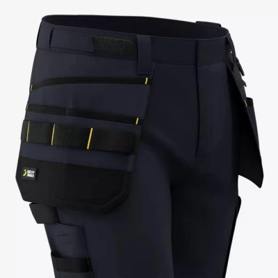 Pantaloni de lucru ALKES pentru bărbați / Safety Jogger / Pantaloni salopeta talie