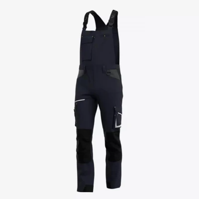 Pantaloni cu pieptar OAK pentru bărbați / Safety Jogger / Pantaloni salopeta cu pieptar