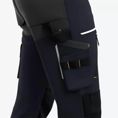 Pantaloni cu pieptar OAK pentru bărbați / Safety Jogger / Pantaloni salopeta cu pieptar